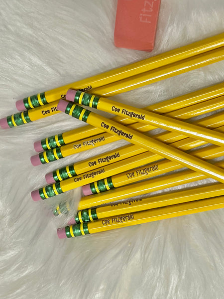 Engraved pencils