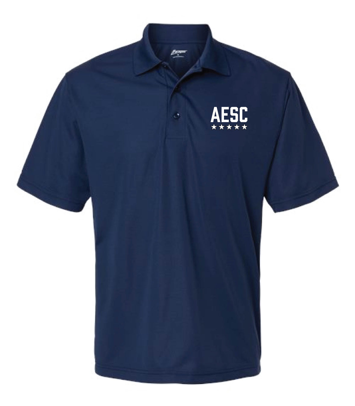 AESC Spring Launch Navy Men’s Polo