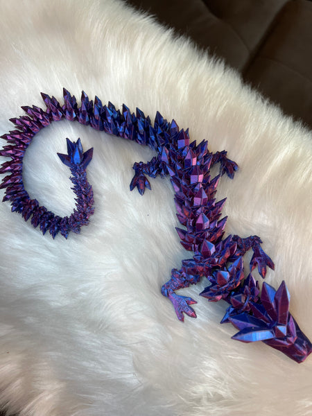 Dual Colored Crystal Dragon