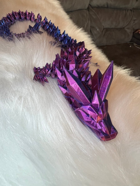 Dual Colored Crystal Dragon