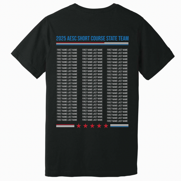 2025 Short Course State Team shirt- ready before state!